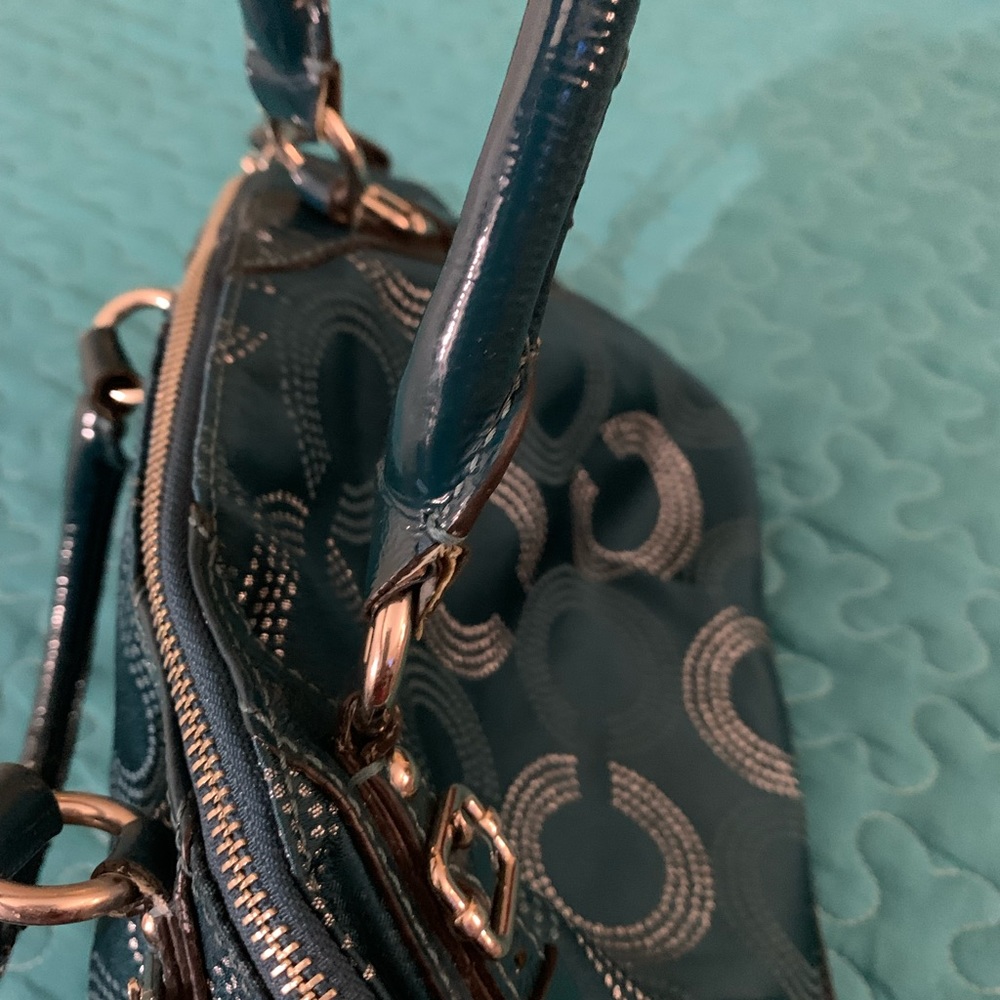 Coach -Teal Bag - Picture 14 of 16
